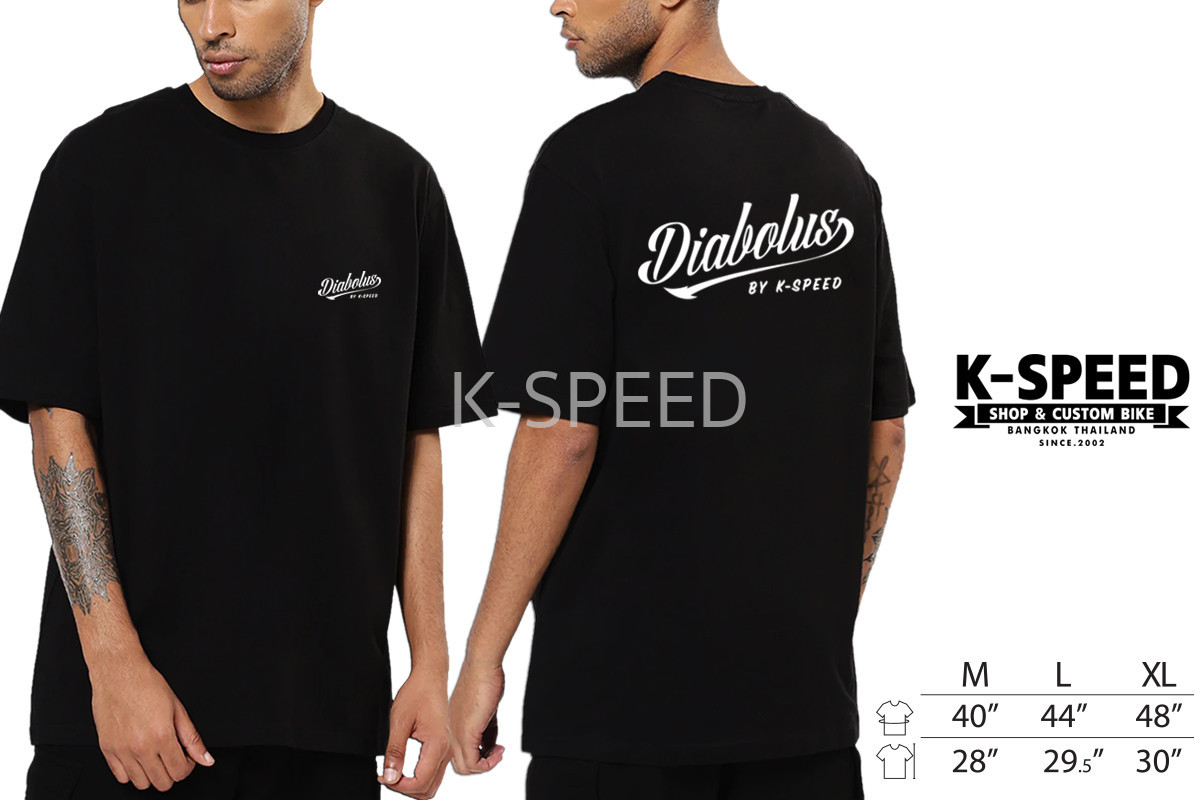 【Diabolus BY K-SPEED】Diabolus T恤 (黑)