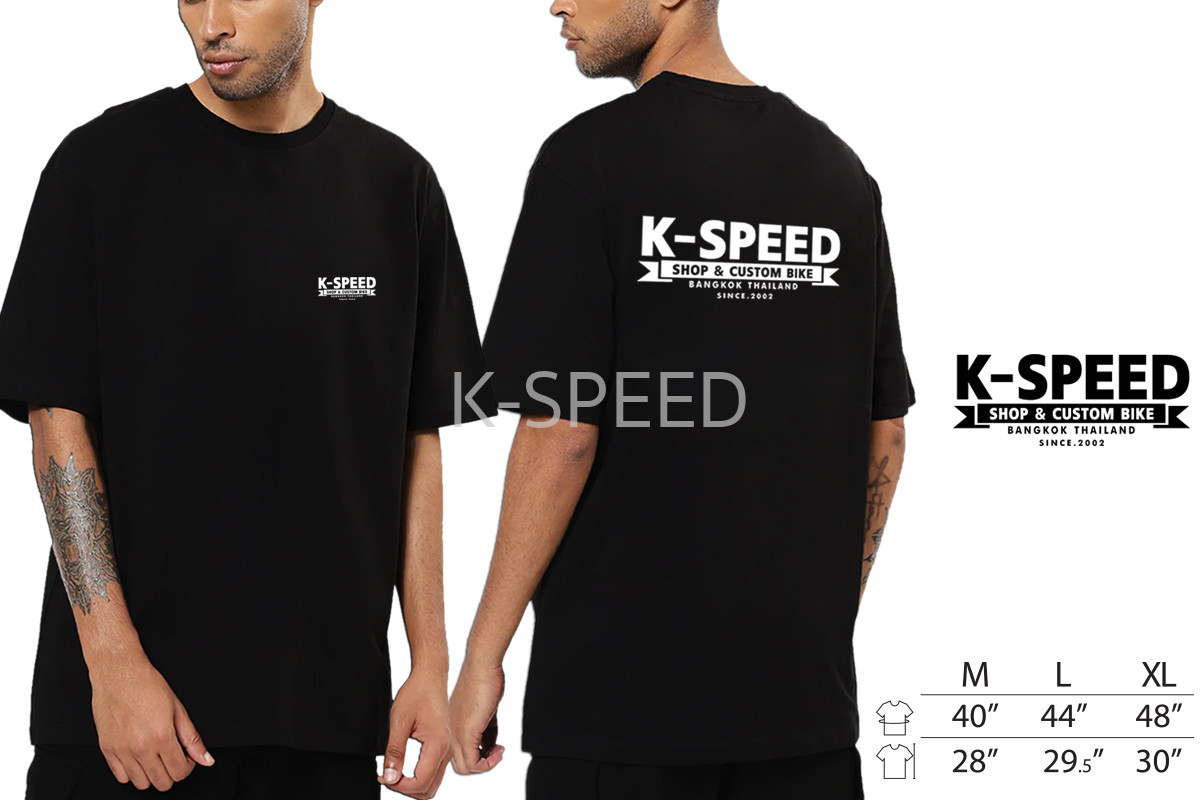 【Diabolus BY K-SPEED】K-SPEED T恤 (黑)
