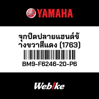 【YAMAHA Thailand 原廠零件】把手端子【END BM9-F6246-20-P6】