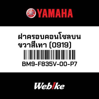 【YAMAHA Thailand 原廠零件】整流罩2【PANEL 2 BM9-F835V-00-P7】