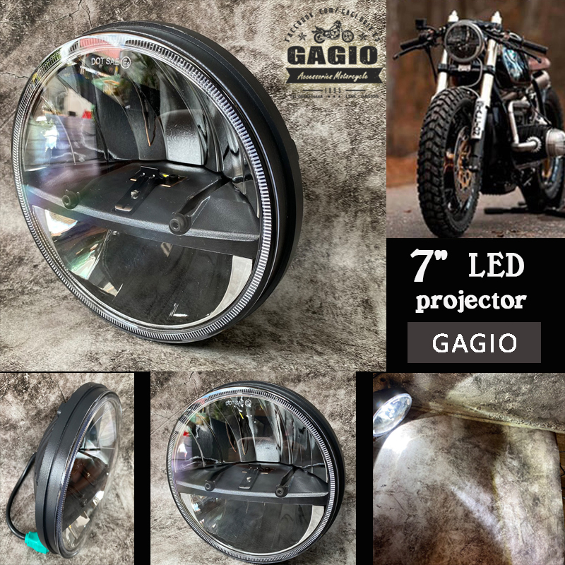 【GAGIO MOTOR PARTS】LED頭燈 (7英吋)