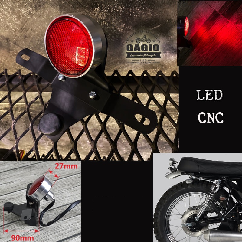 【GAGIO MOTOR PARTS】CNC 圓型尾燈